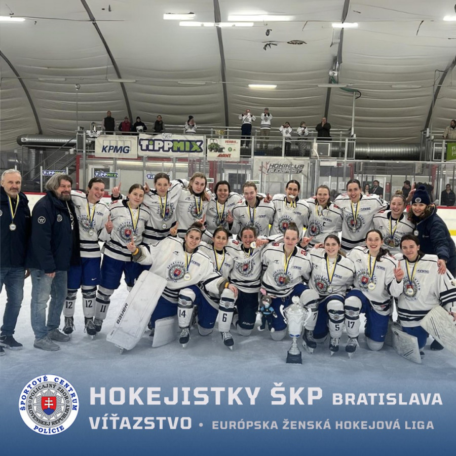 HC ŠKP Bratislava je Majster ligy EWHL v sezóne 2023-24! 🏆
